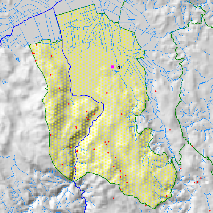 Dolenjske jame po občinah.