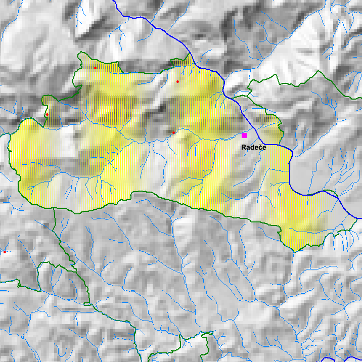 Dolenjske jame po občinah.