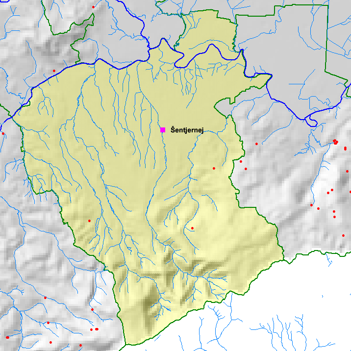Dolenjske jame po občinah.